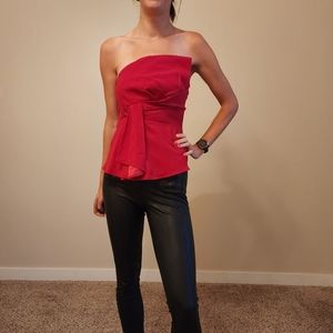 White House Black Market Asymmetrical Top